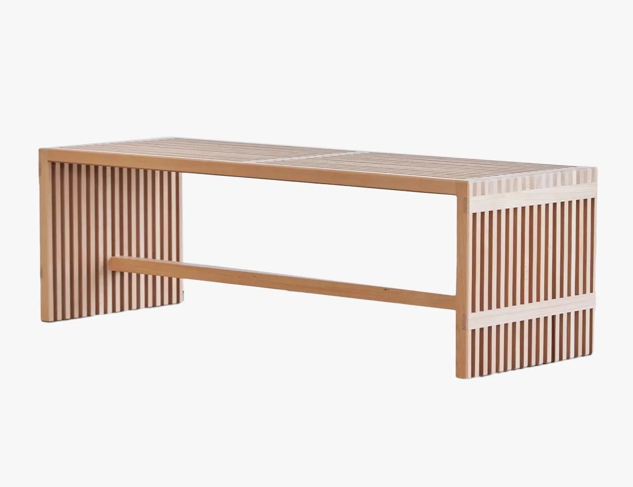 Avocado Zero Waste Slatted Bench