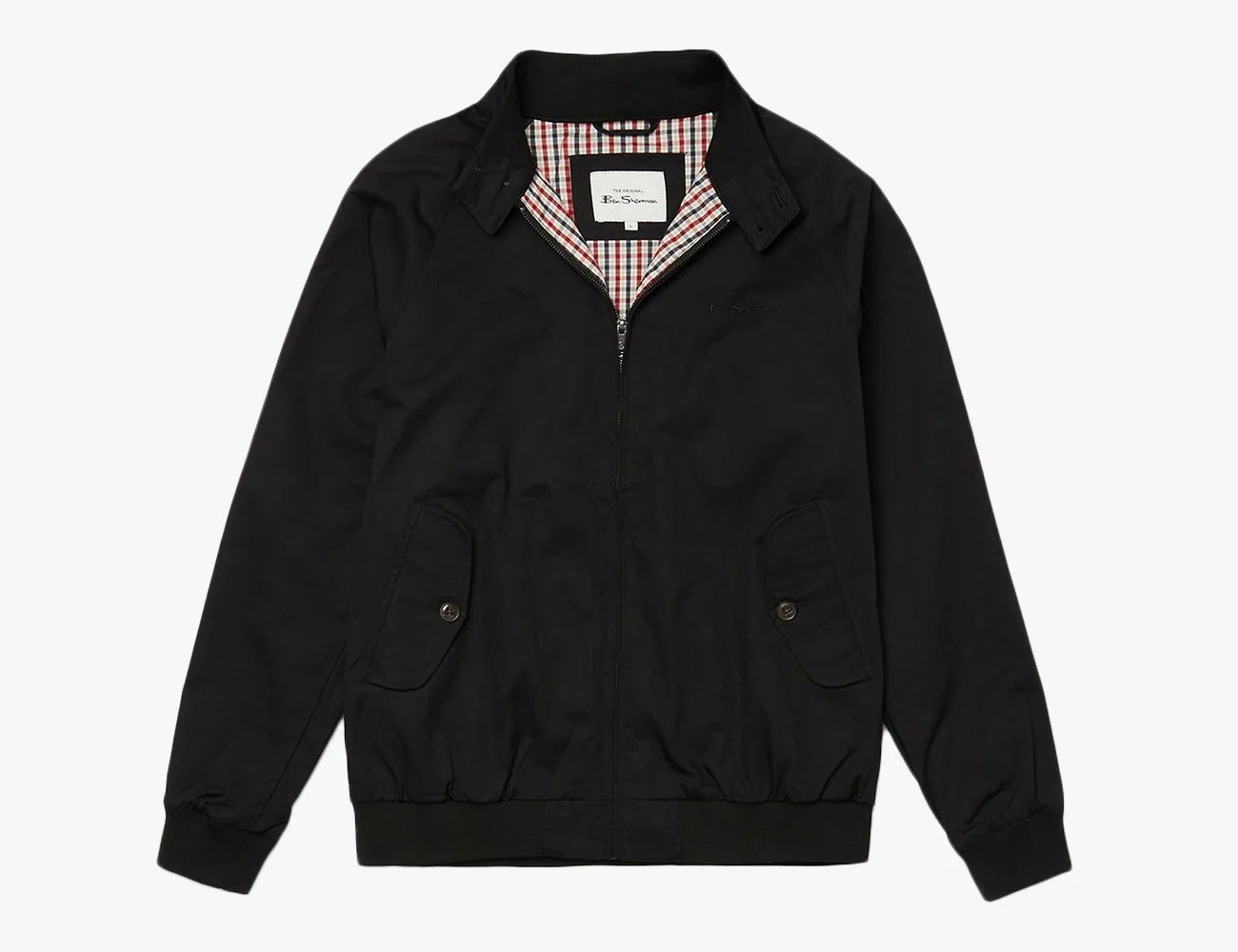 ben sherman cotton harrington jacket