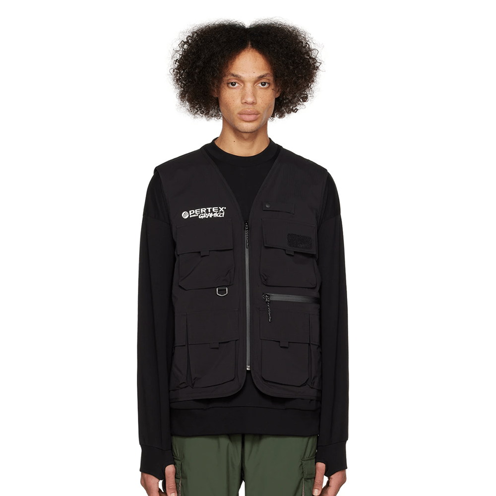 Black PERTEX Trailside Wading Vest