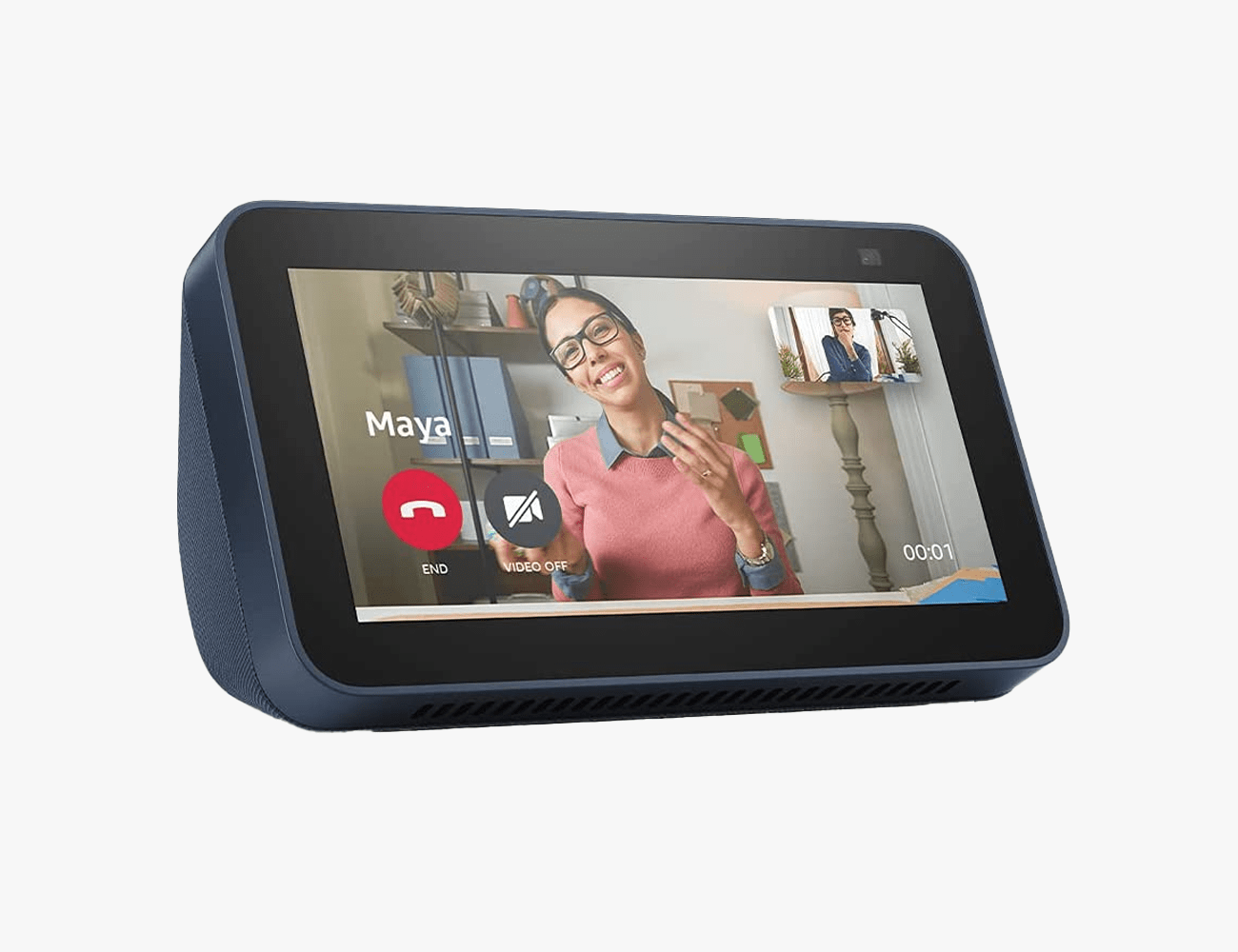 amazon show device in black