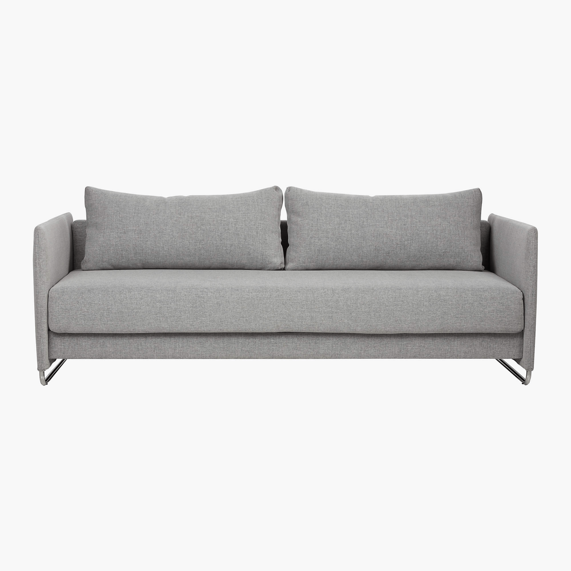 Tandom Light Grey Sleeper Sofa XL Twin