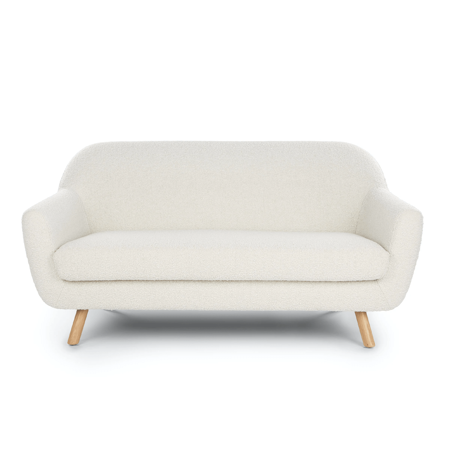 Gabriola Ivory Bouclé Loveseat