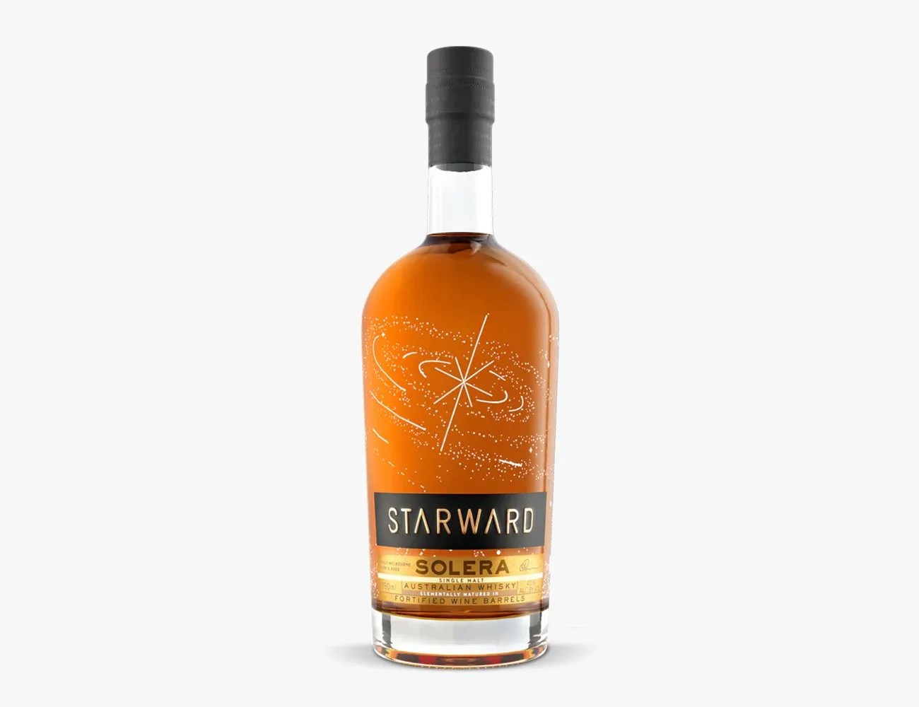 starward whiskey bottle