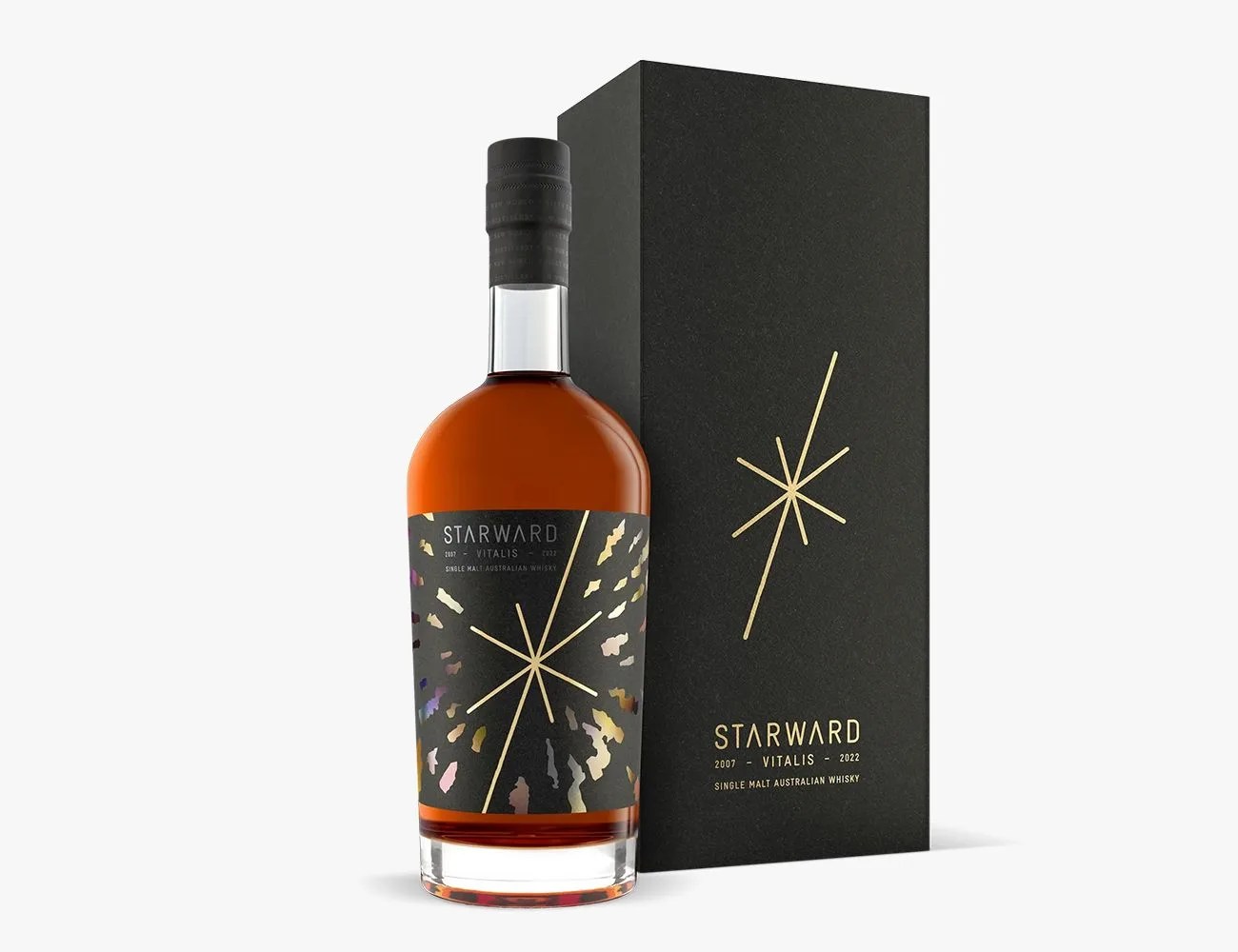starward whiskey bottle
