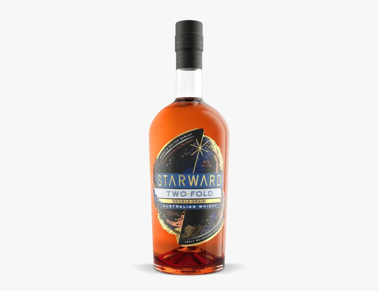 starward whiskey bottle
