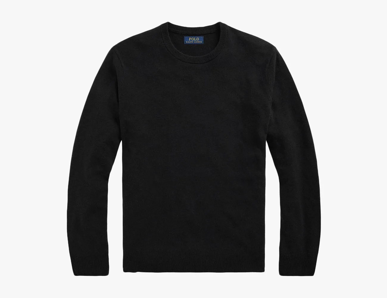 Ralph Lauren Washable Cashmere Crewneck Sweater