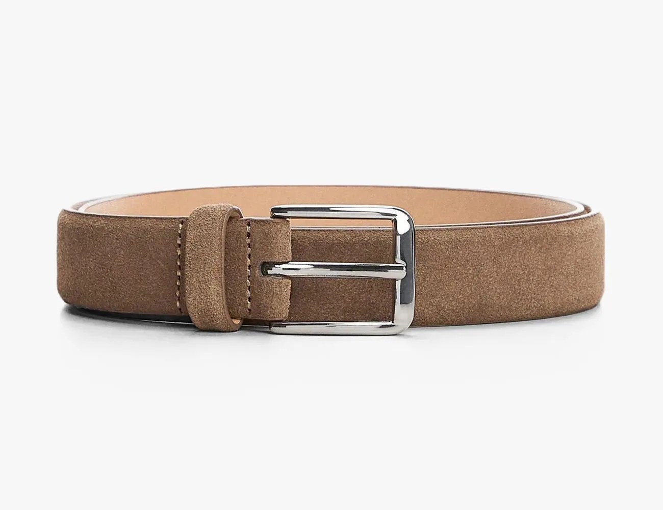 Mango Suede Belt