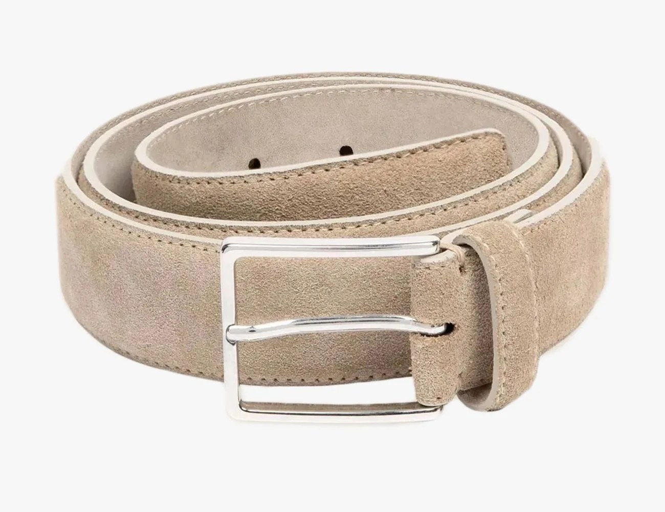 Luca Faloni Classic Suede Belt