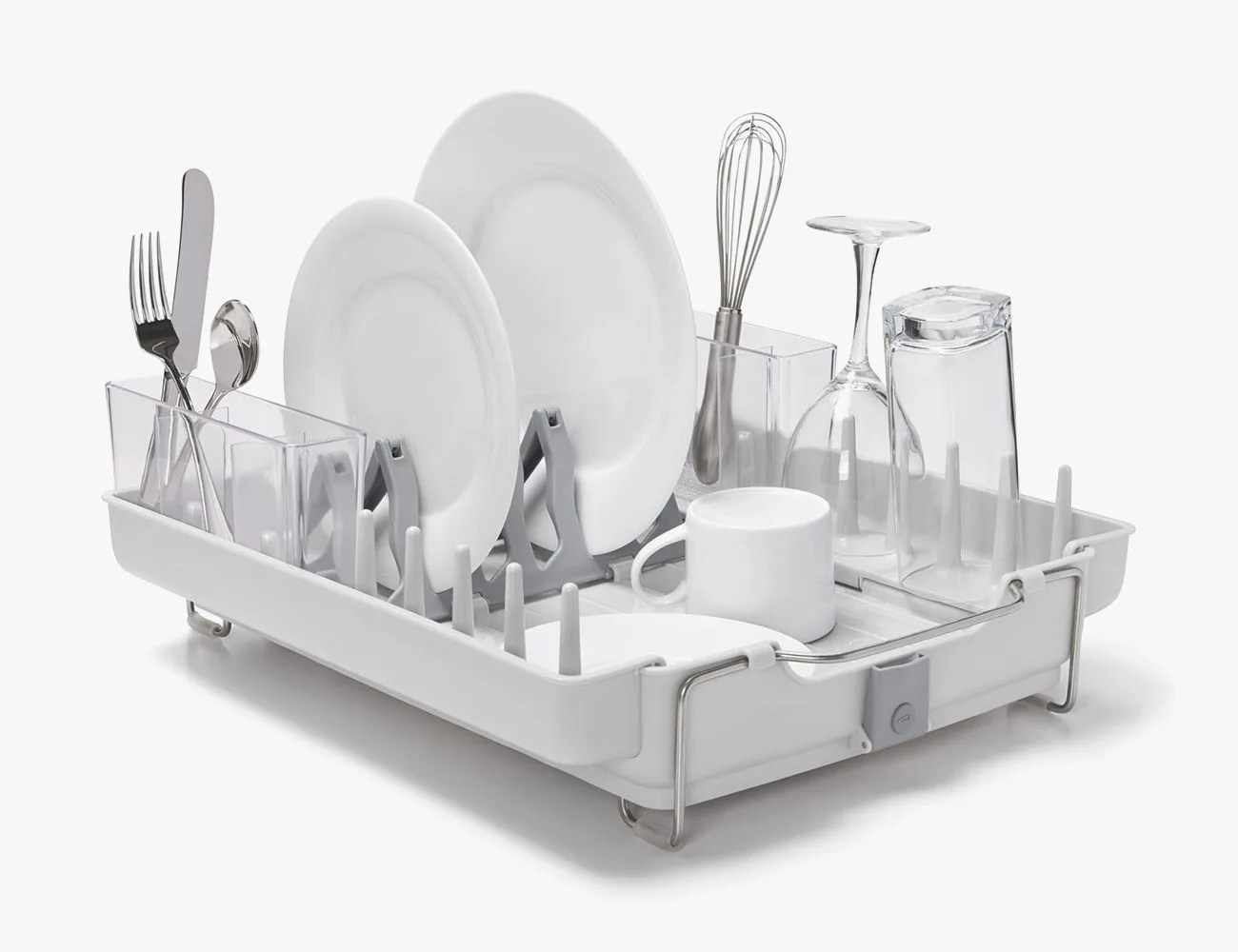 oxo good grips foldaway dish rack