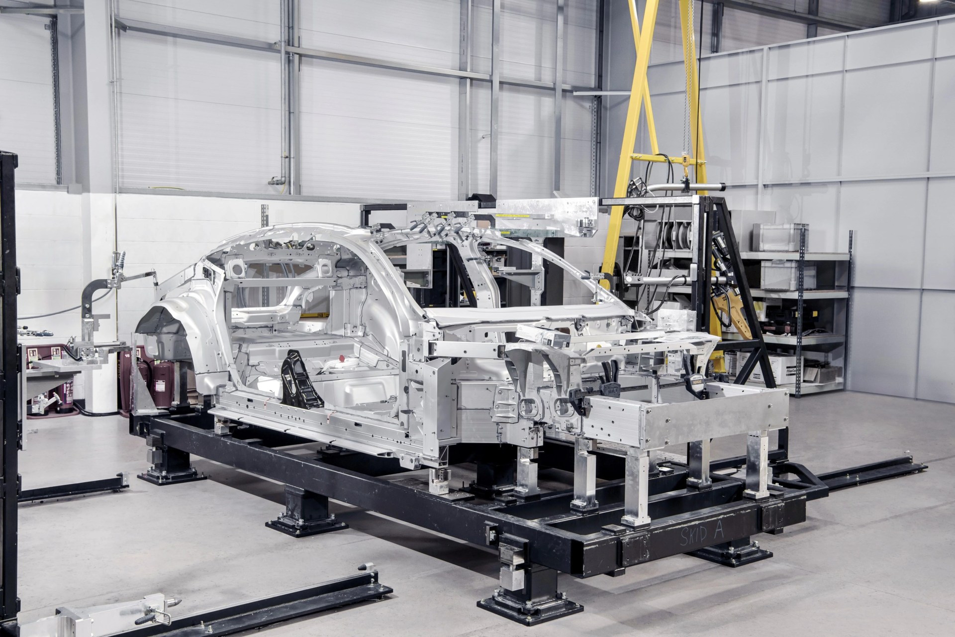 polestar 5 being assembled