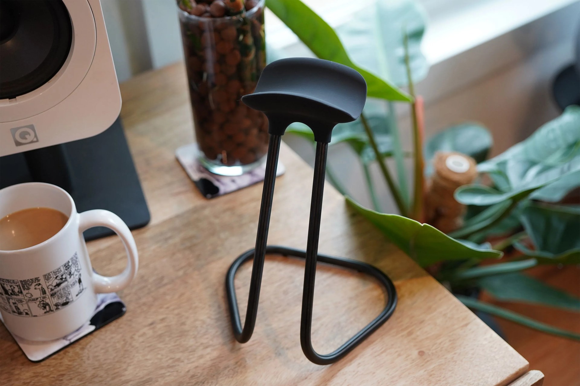 craighill headphone stand on a desk