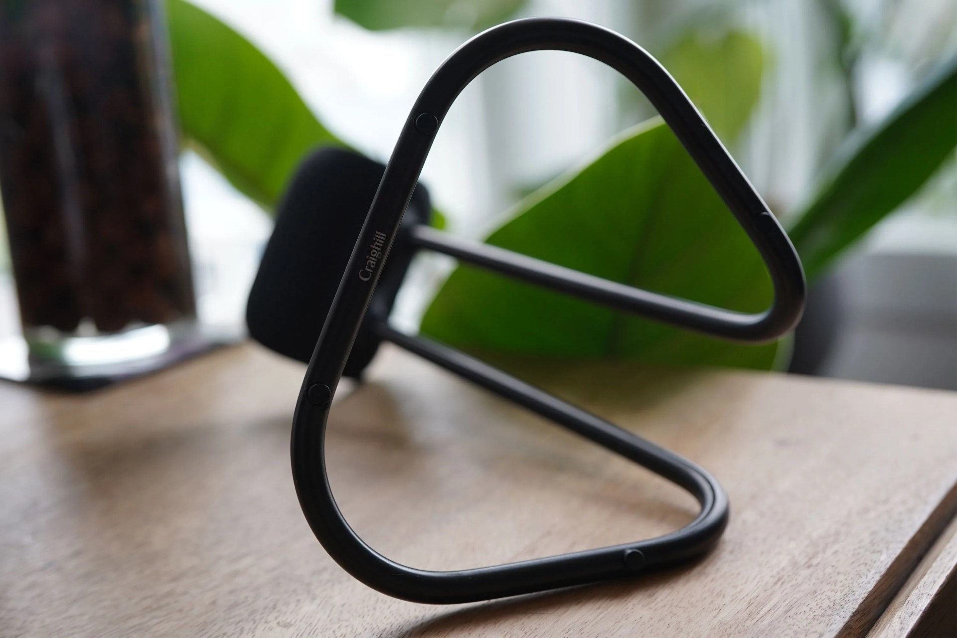 craighill headphone stand on a desk