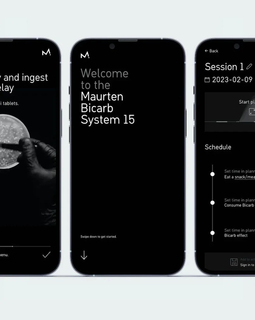 maurten bicarb system app