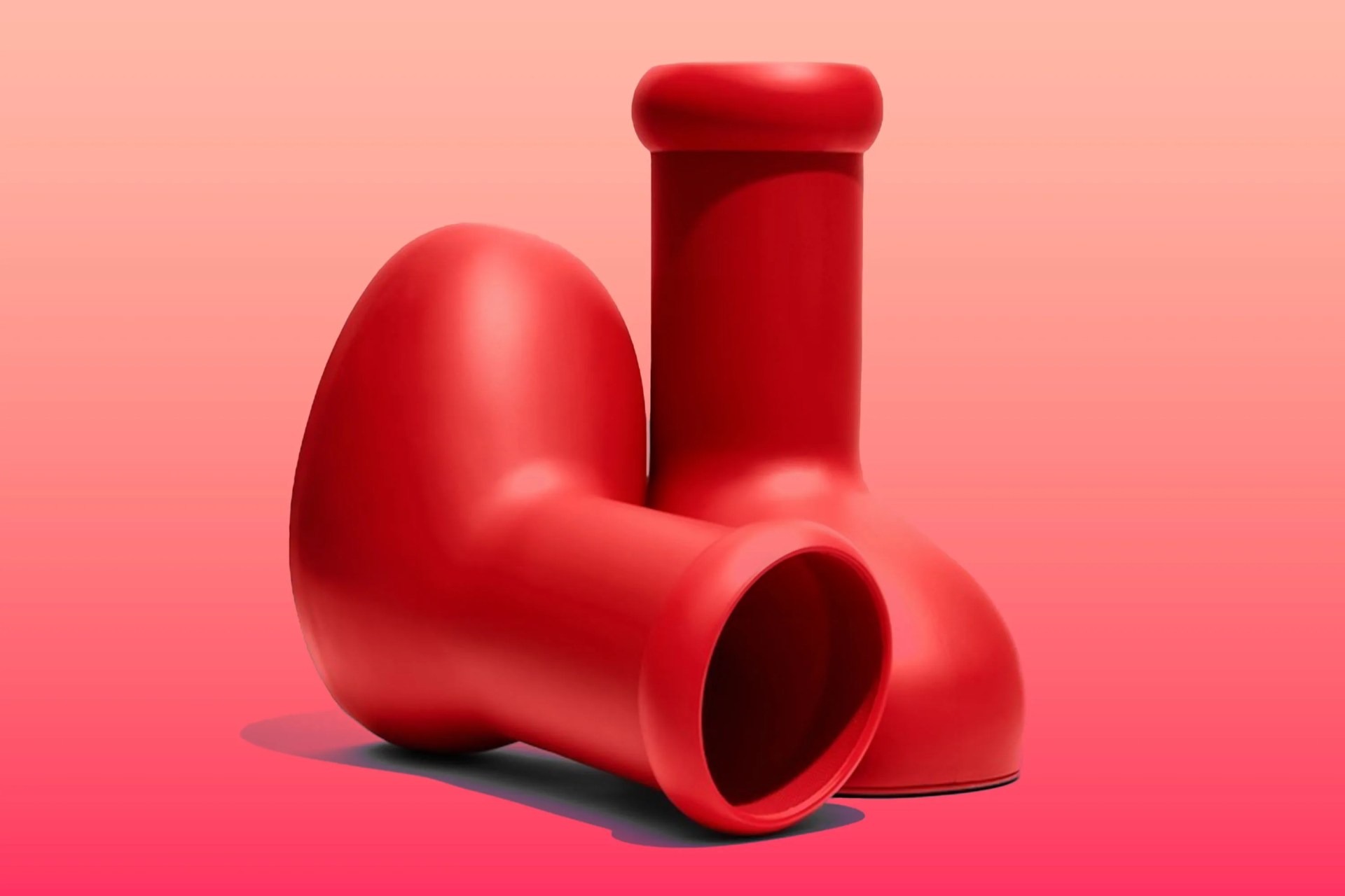 red boots