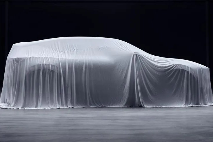 polestar 3 under a sheet