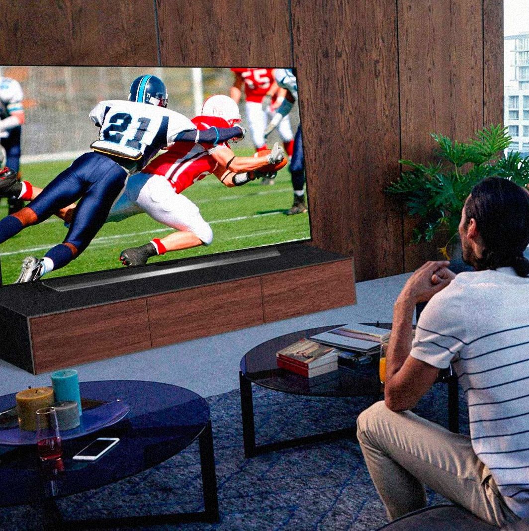 superbowl tv setups