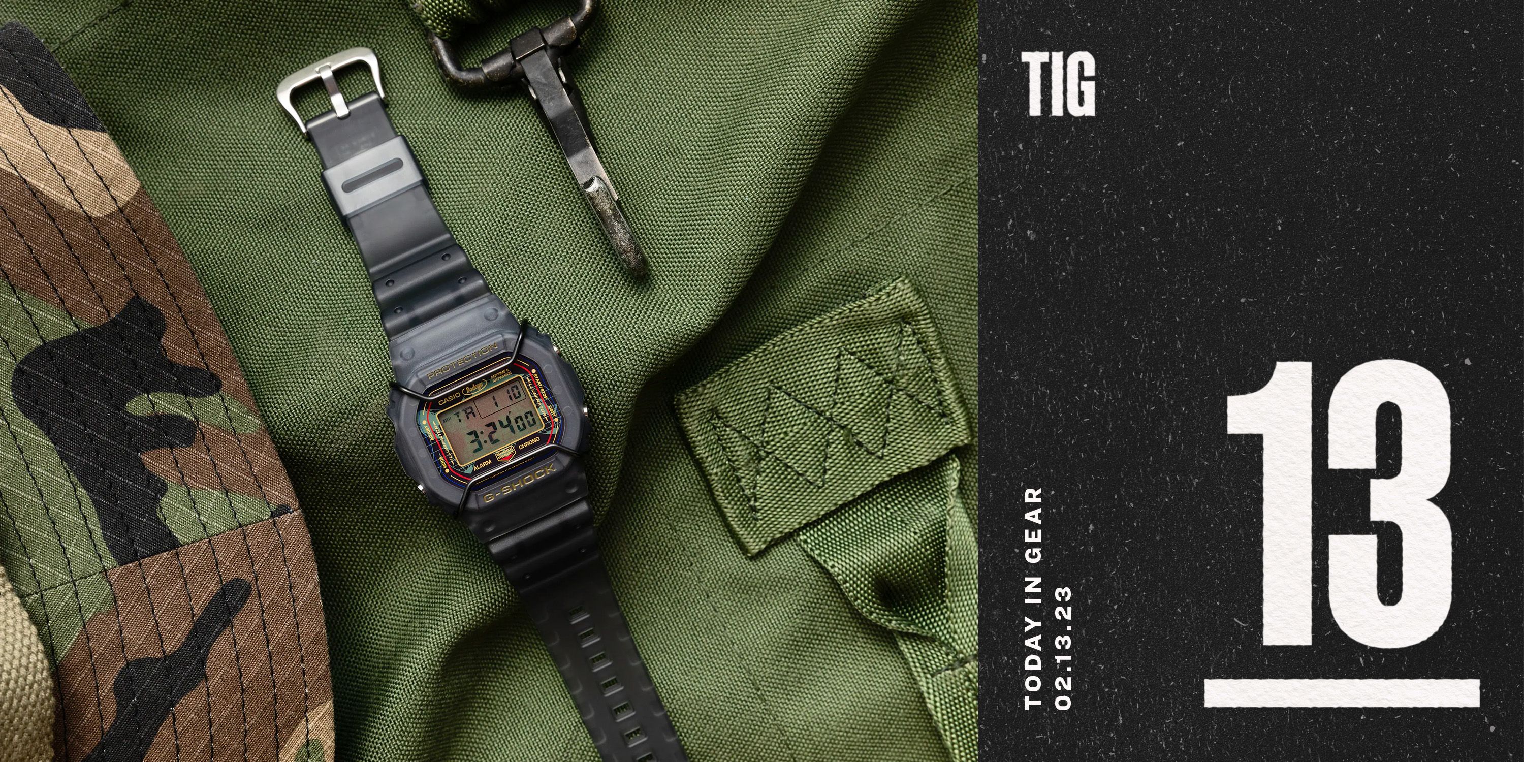 today in gear february 13 2023 g shock bodega watch