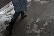 walking in new york