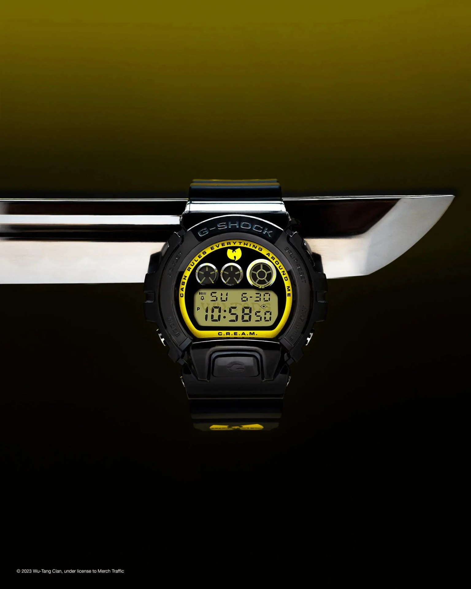 wu tang x g shock gm6900wtc22 watch