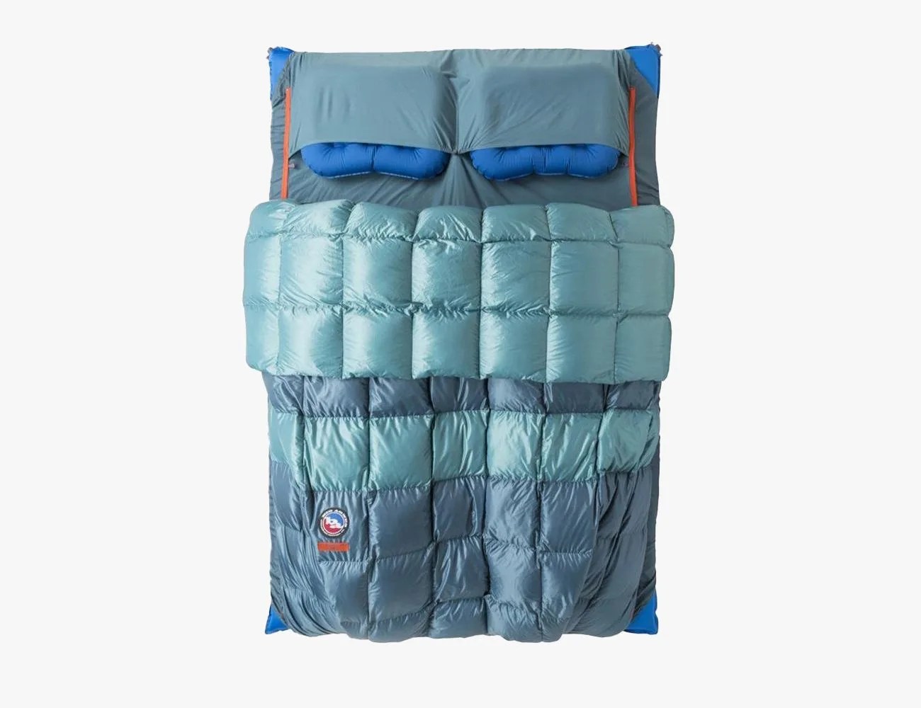 blue camp robber bedroll