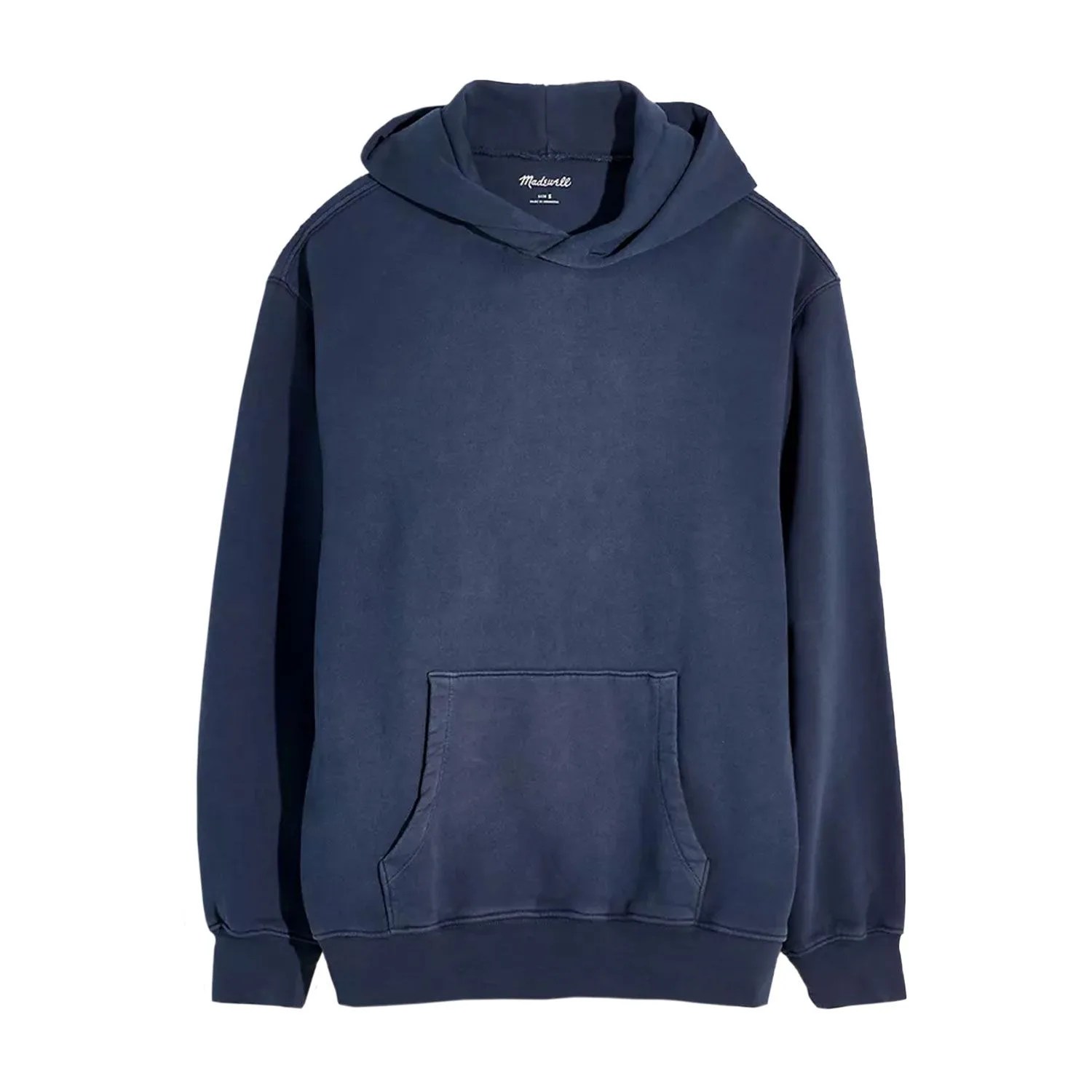 brushed terry hoodie