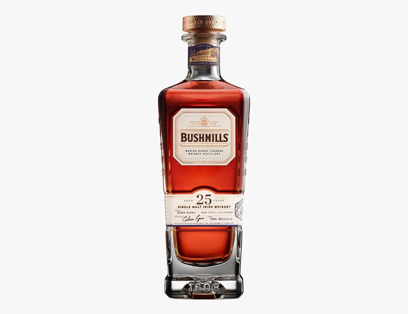 bushmills whiskey bottle