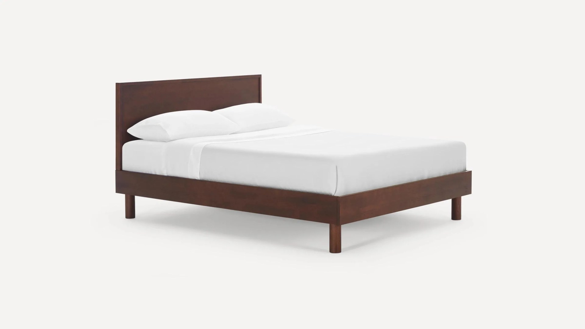 chorus bed, queen with wood headboard