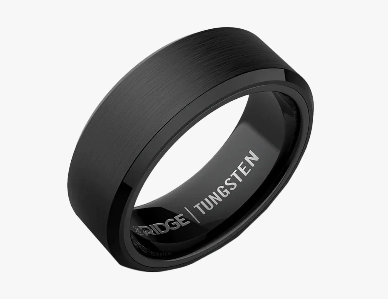 Ridge Royal Black Ring Set