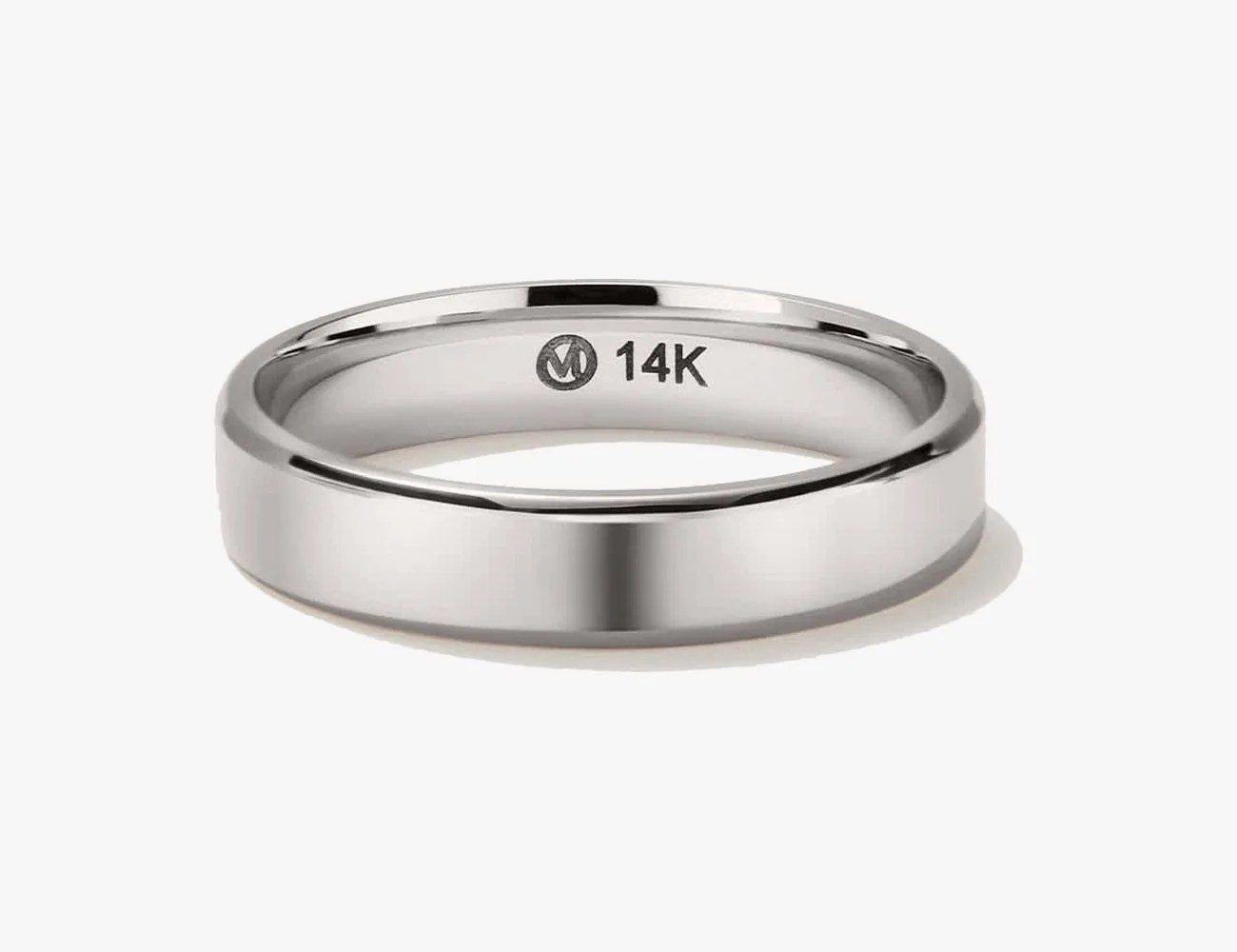 Mejuri Smooth Band Wedding Ring