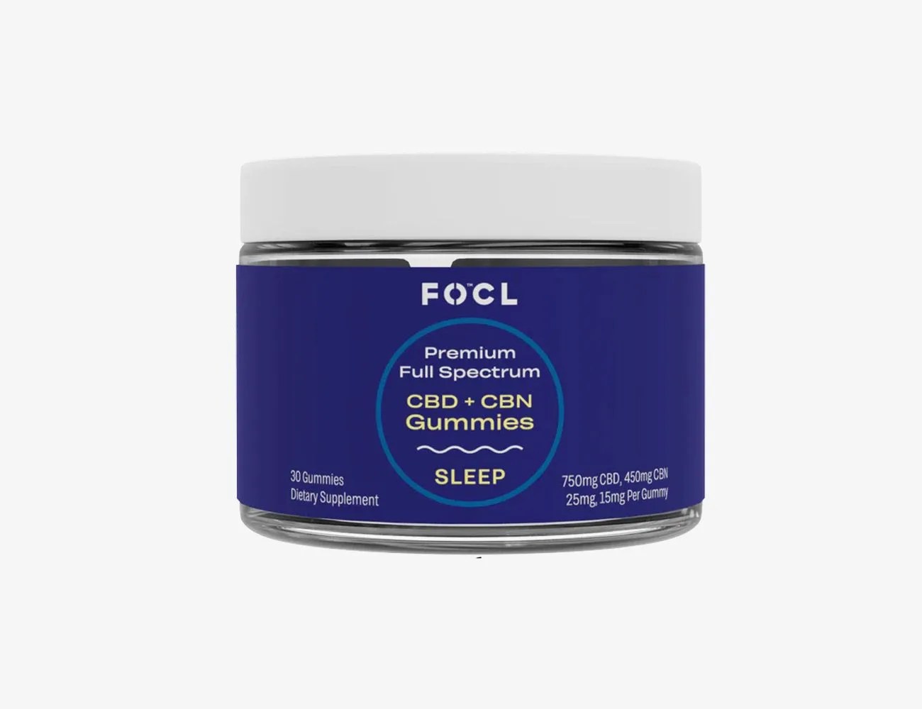 Premium Full Spectrum CBD + CBN Sleep Gummies