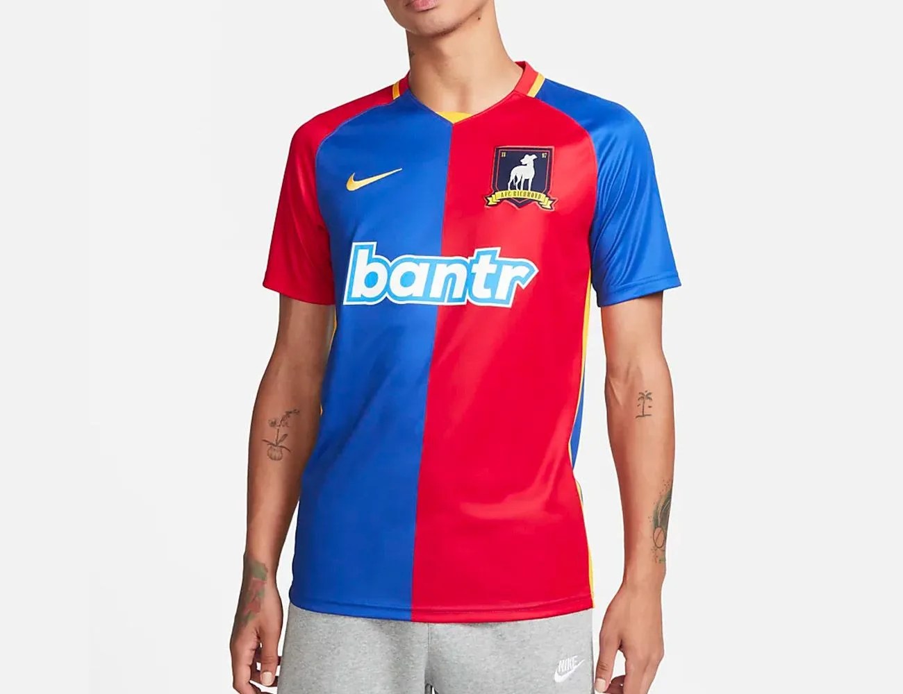 AFC Richmond Nike Men's Stadium Jersey in Blue, Size: 2XL | FD2361-449