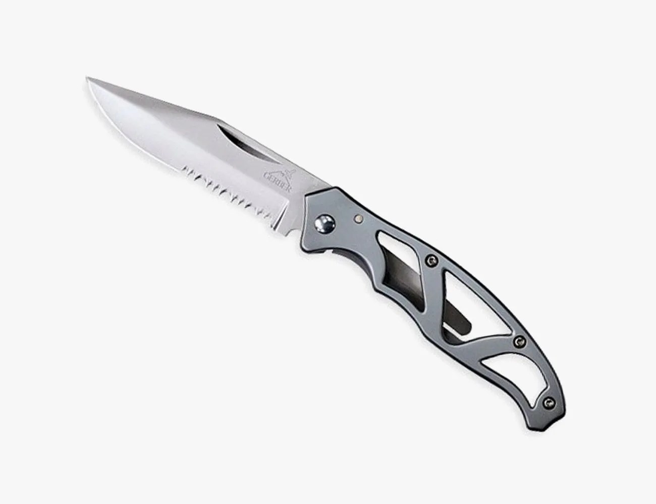 gerber mini paraframe serrated knife