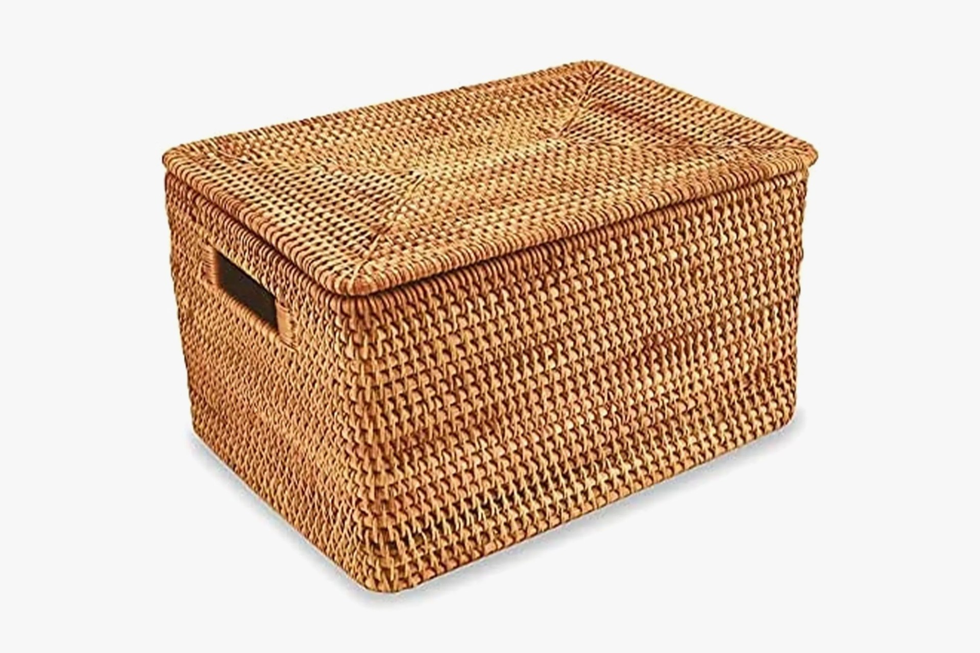 Fiyammy Rattan Basket with Lid
