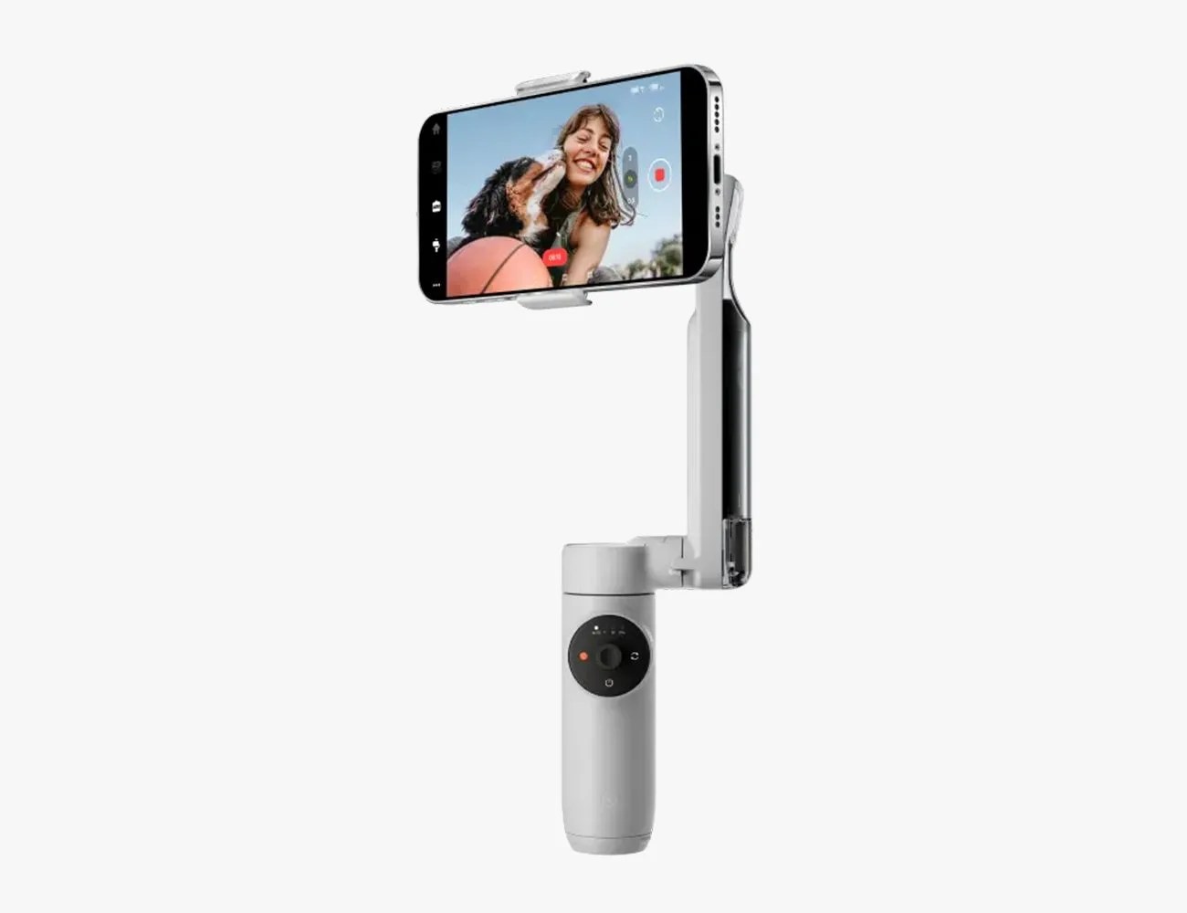 a phone on a stabilizer