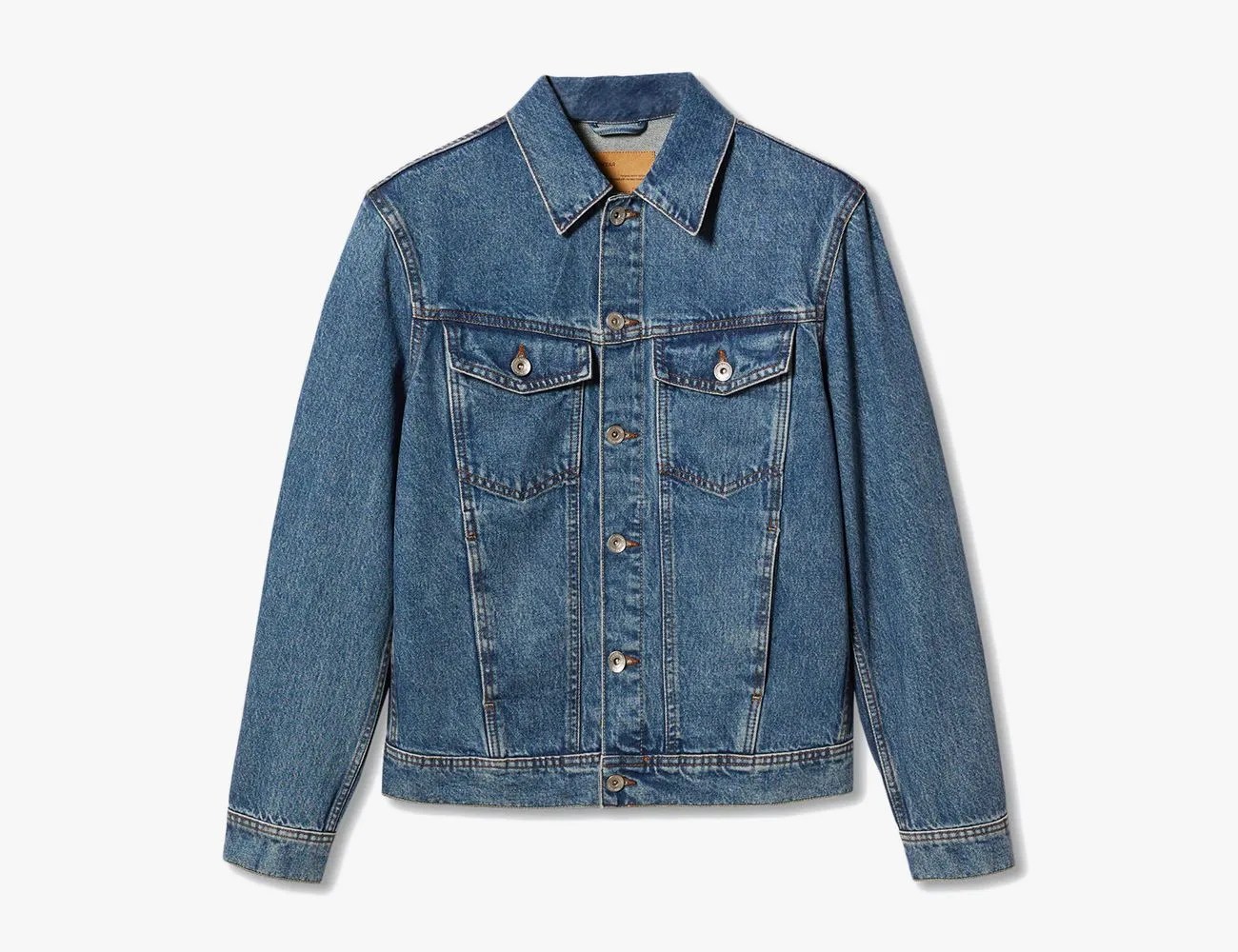 Mango Vintage wash denim jacket