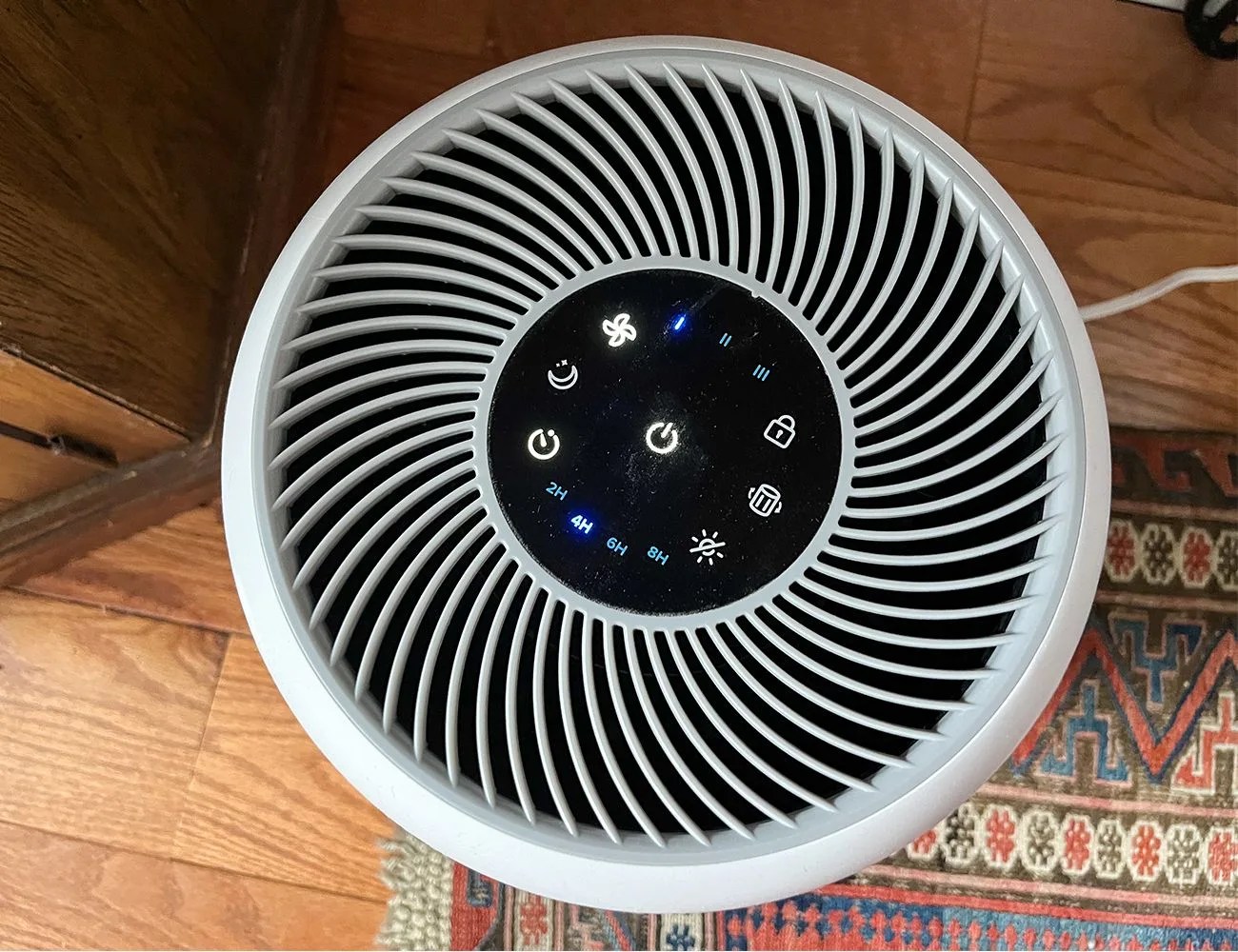 top of a levoit core 400s air purifier