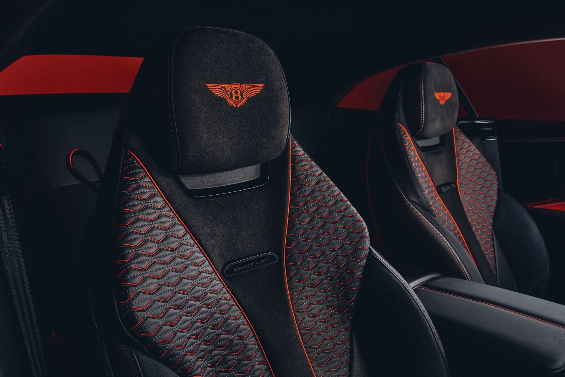 the seats in a bentley