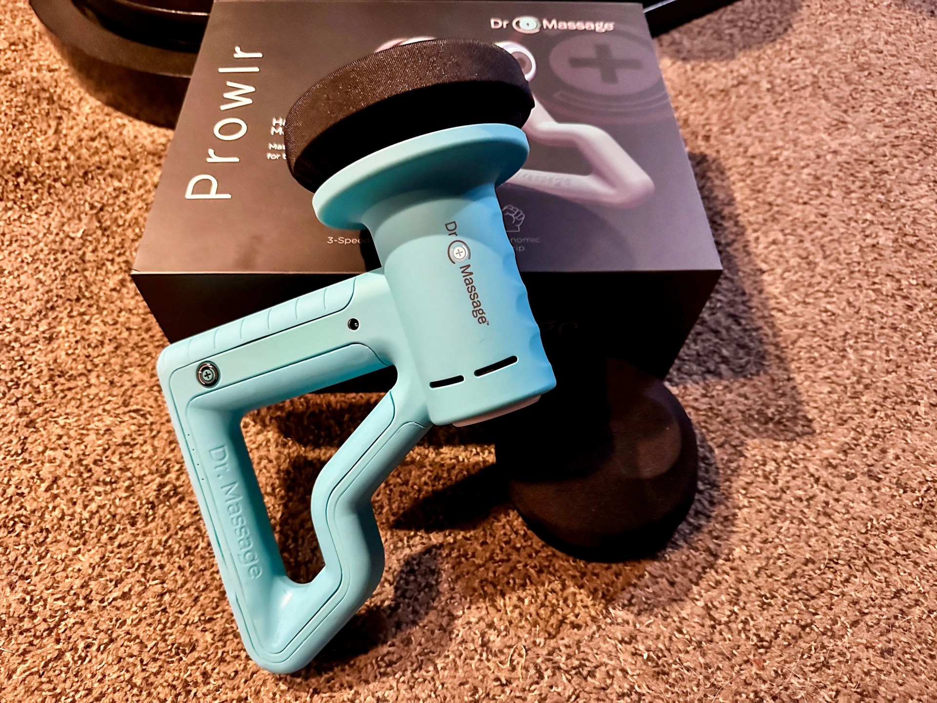 dr massage prowlr orbital massage gun