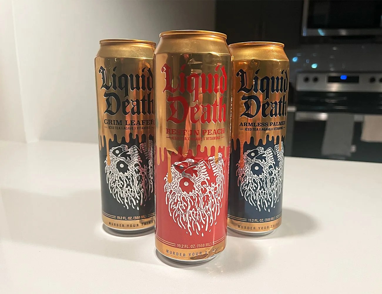 liquid death iced tea