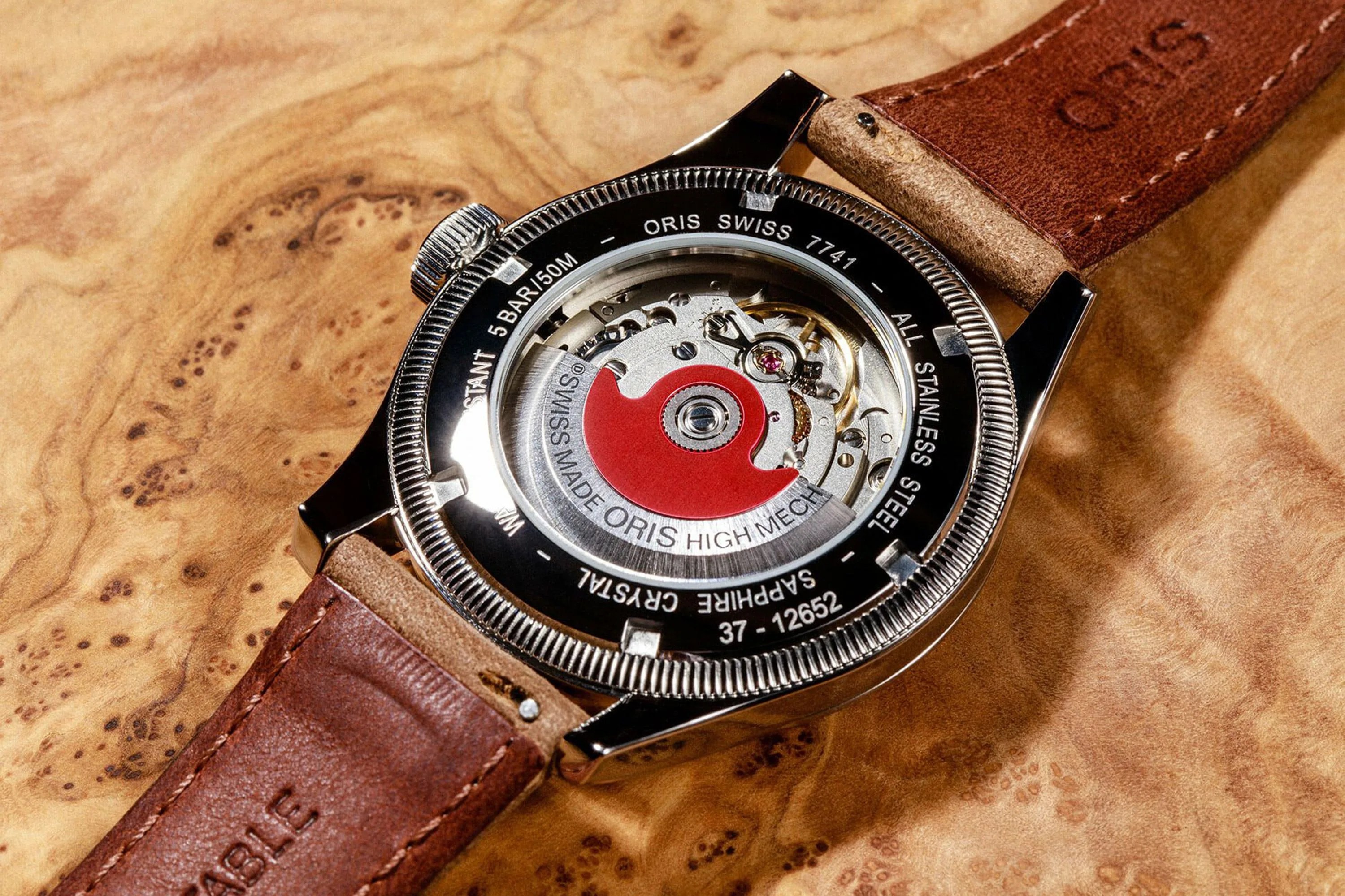 oris watch caseback