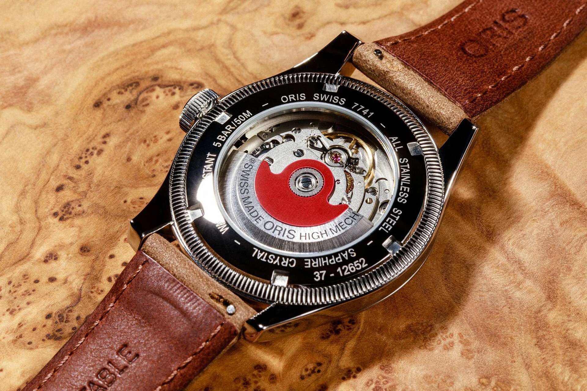 oris watch caseback