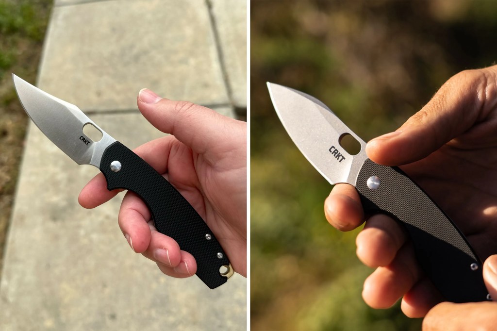 collage of a people holding knives in their hands