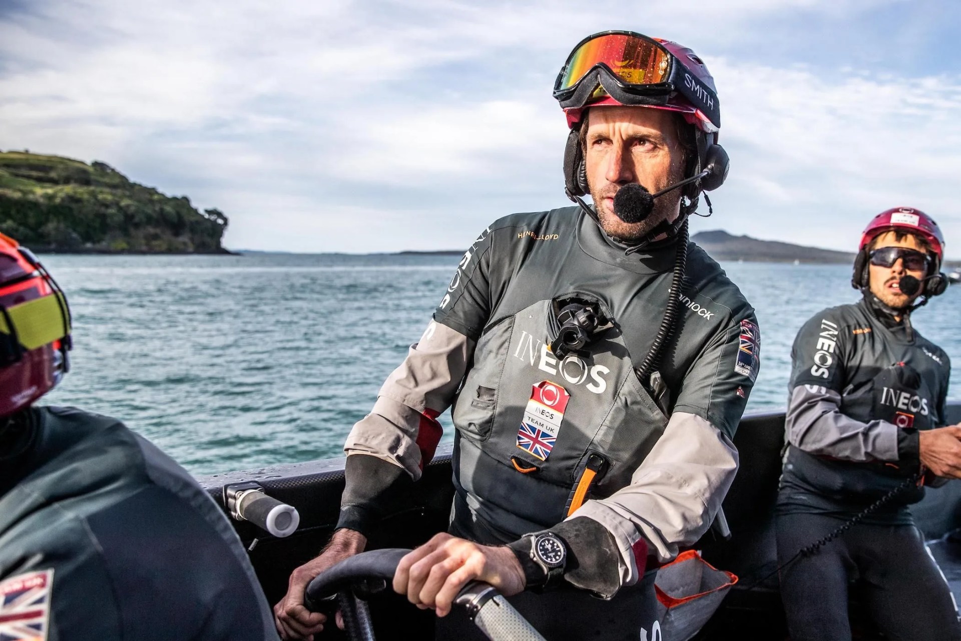 ben ainslie and rolex yachtmaster 42 titanium