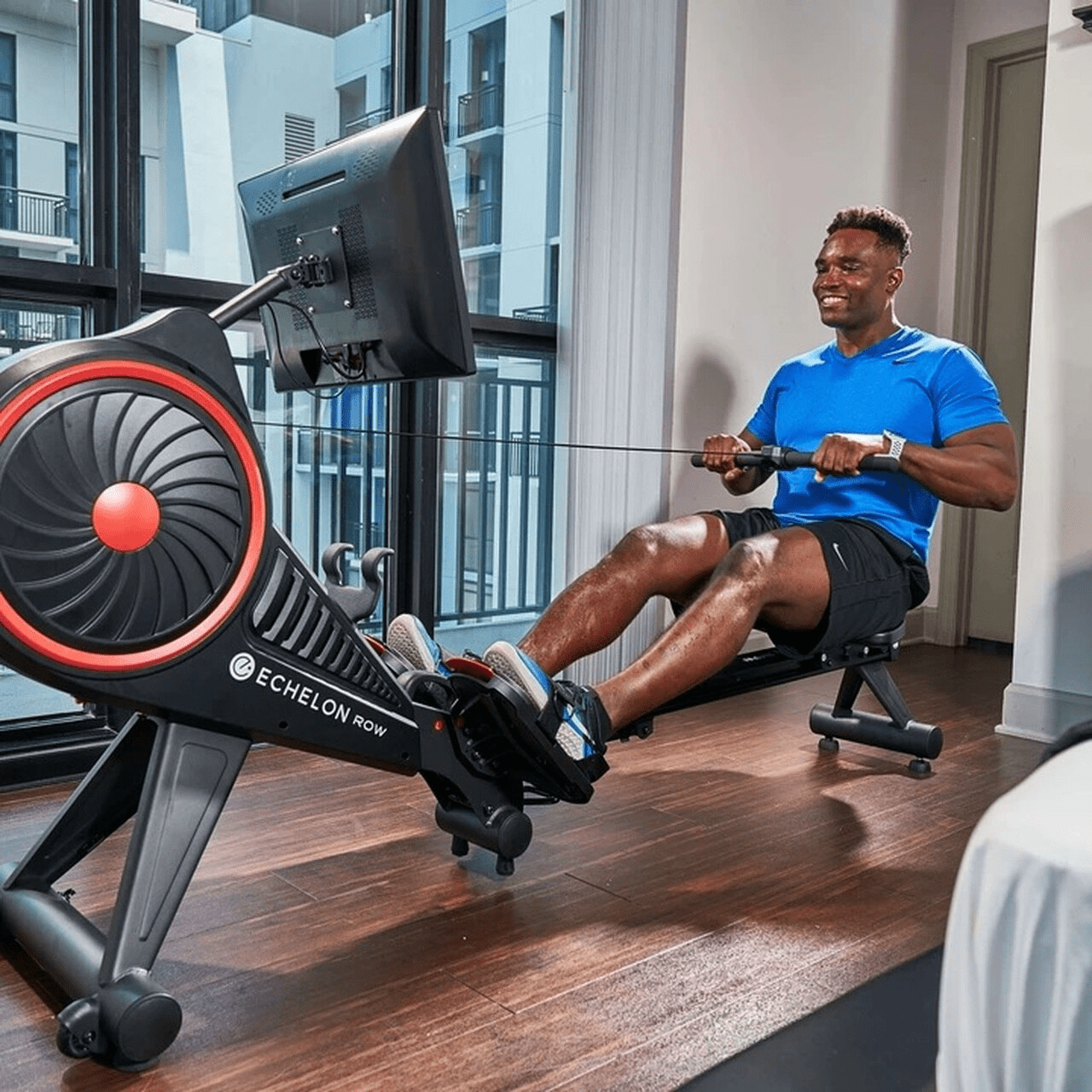 echelon rows rowing machine