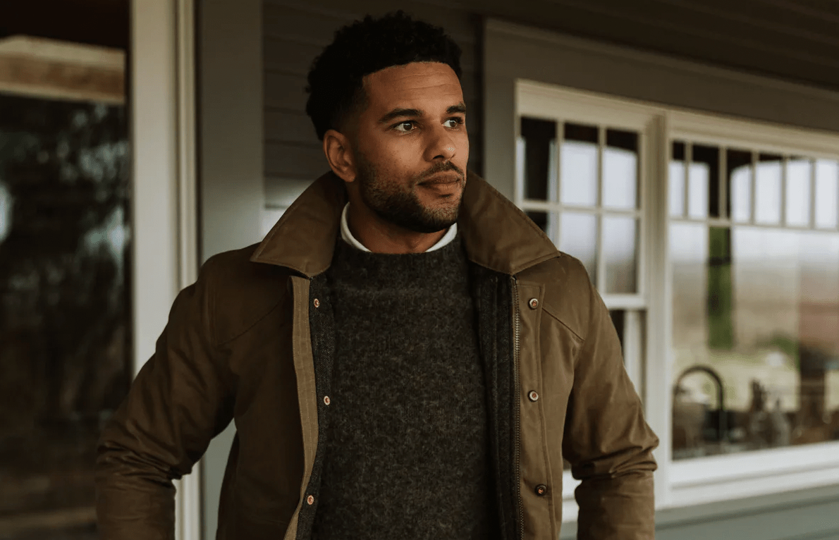 waxed hudson jacket