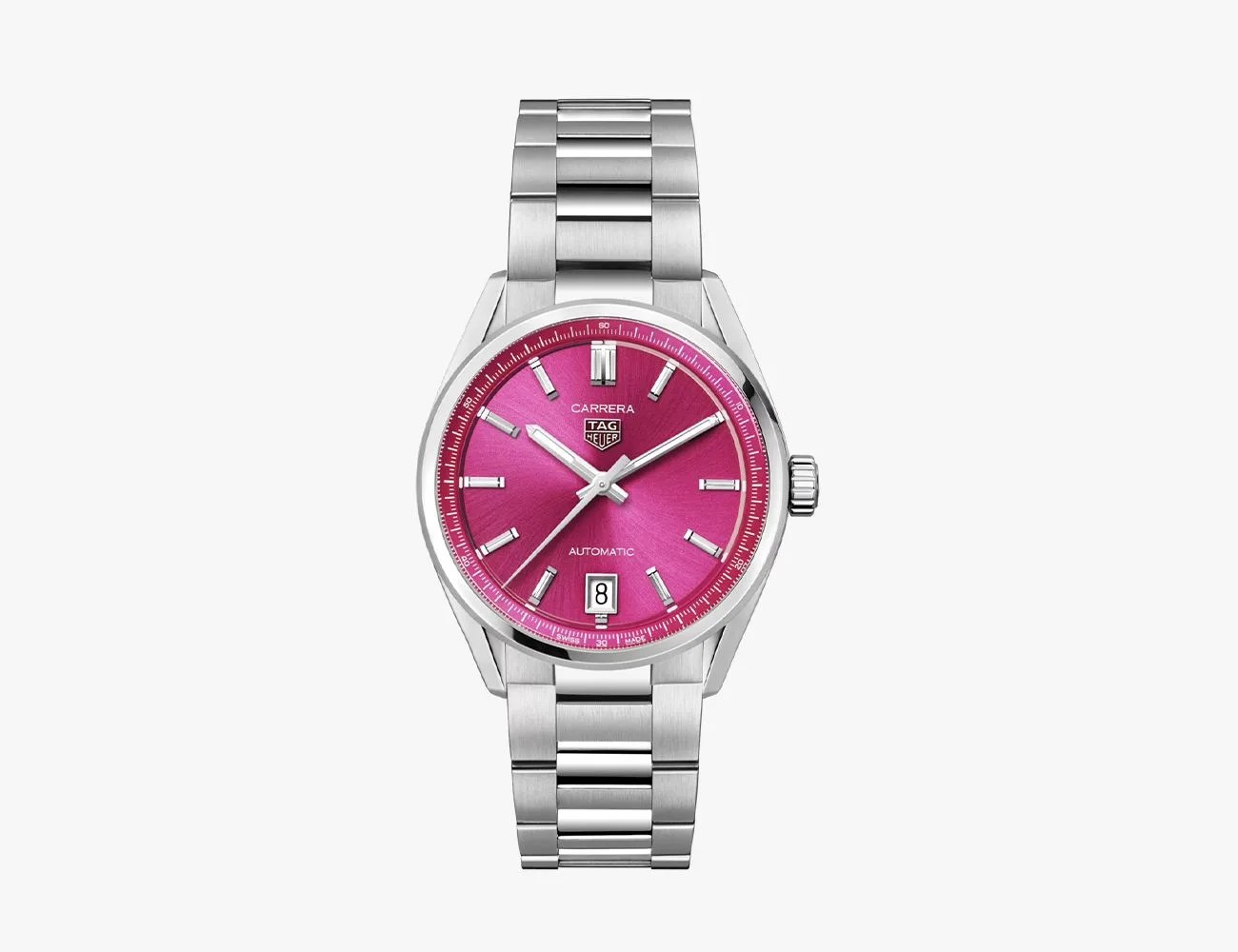 tag heuer pink watch