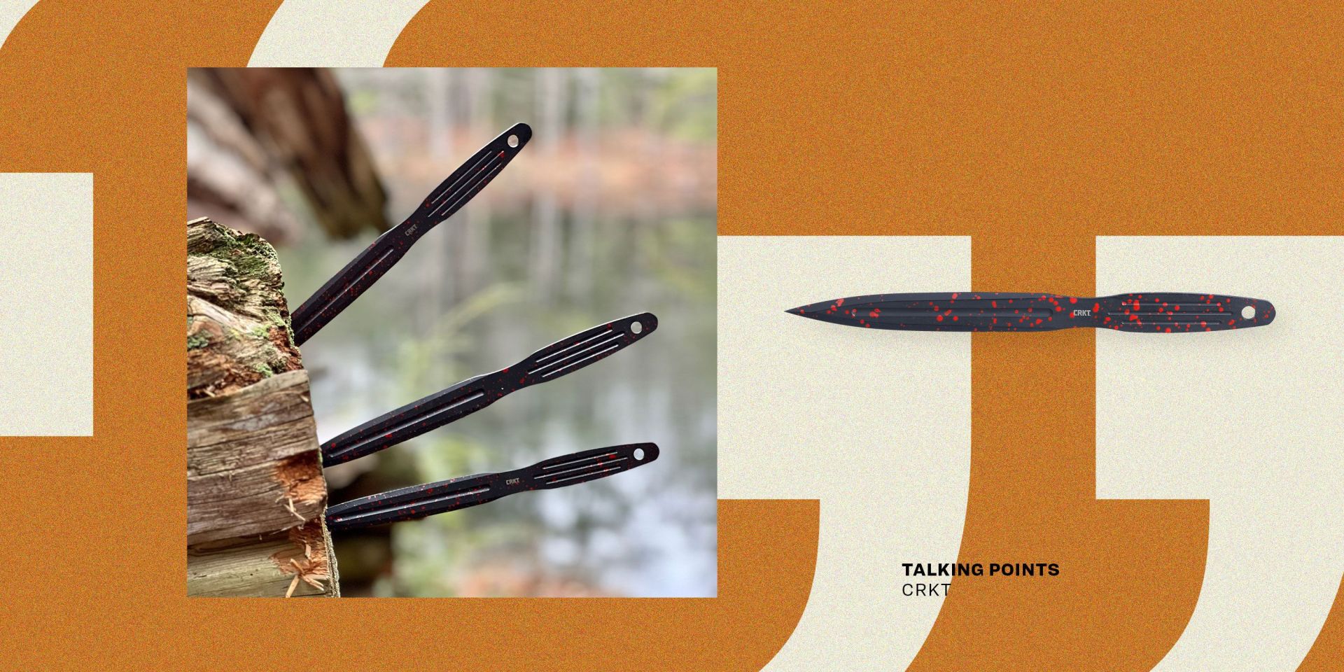 talking points crkt onion throwing knives