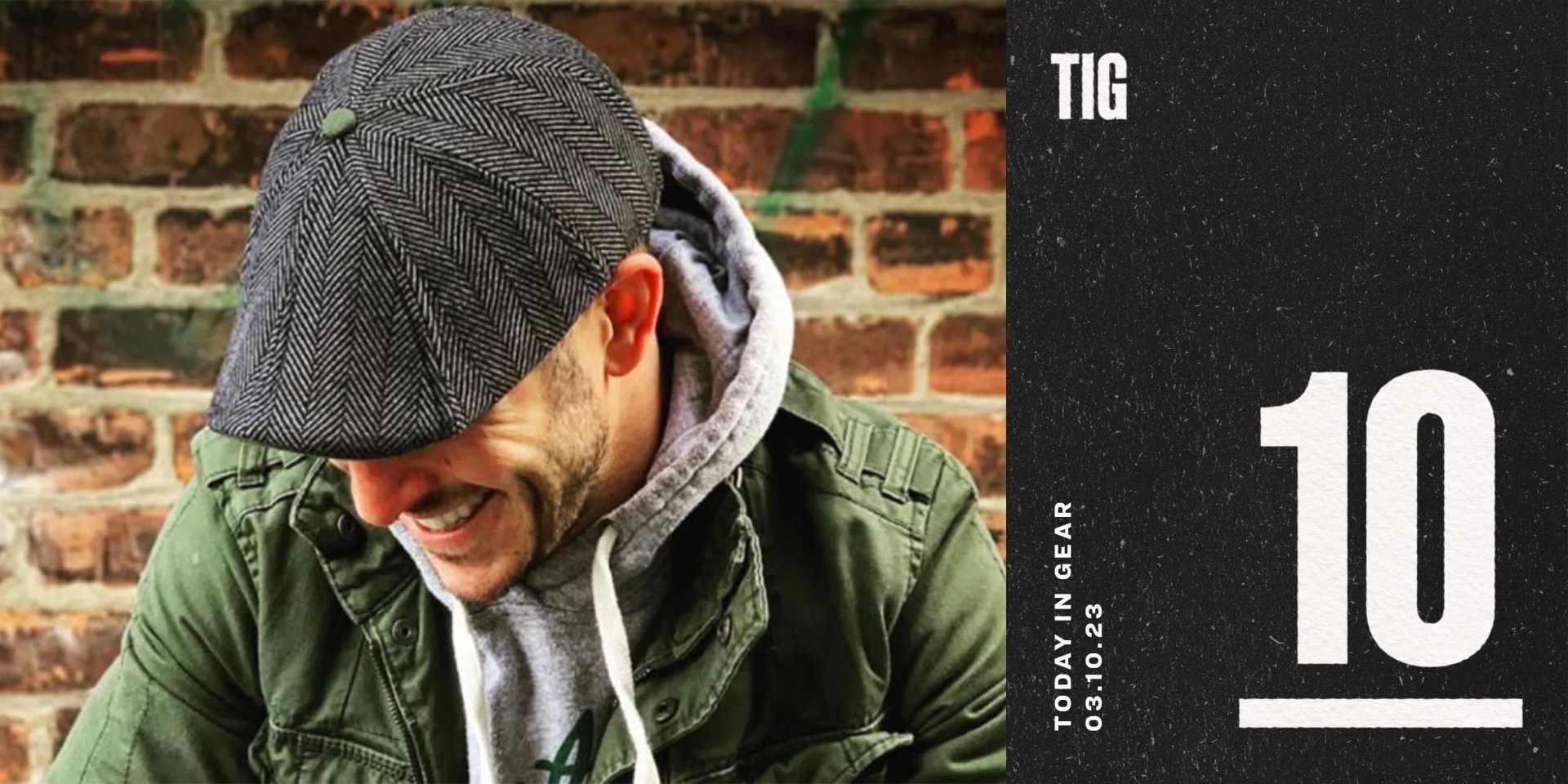 today in gear march 10 2023 man wearing boston scally cap