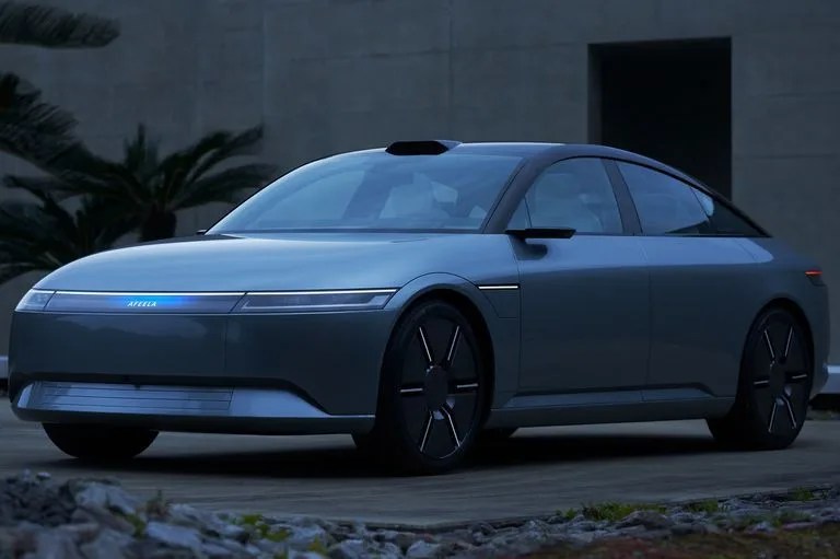 afeela electric sedan concept