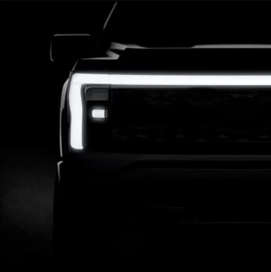 ford electric f 150 teaser image